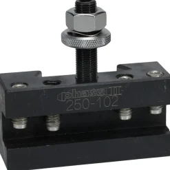 Lathe Tool Post Holder: Series AXA, #2, Boring, Turning & Facing