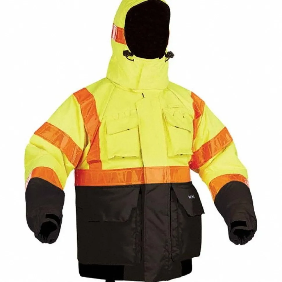 Life Jackets & Vests: Type: Flotation Jacket; Size: Small; Material: Fleece/Solas; Minimum Buoyancy (lbs): 15.5