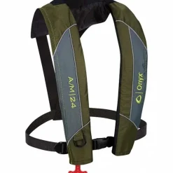 Life Jackets & Vests: Type: Onyx A/M-24 Automatic / Manual Inflatable Life Jacket; Size: Universal; Material: Neoprene Fabric; Minimum Buoyancy (lbs): 22.5