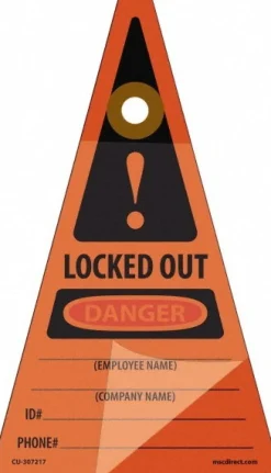 Lockout Tag: Triangle, Unrippable Vinyl