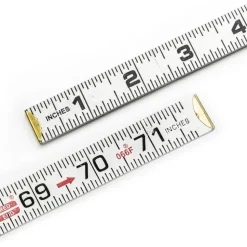 6' Long, 1/16" Graduation, Folding Rule