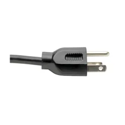 12' Long, NEMA 5-15P/IEC-320-C-13 Computer Cable