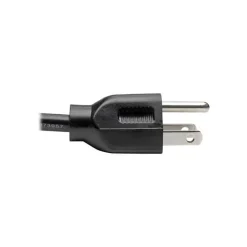 6' Long, NEMA 5-15P/IEC-320-C-13 Computer Cable