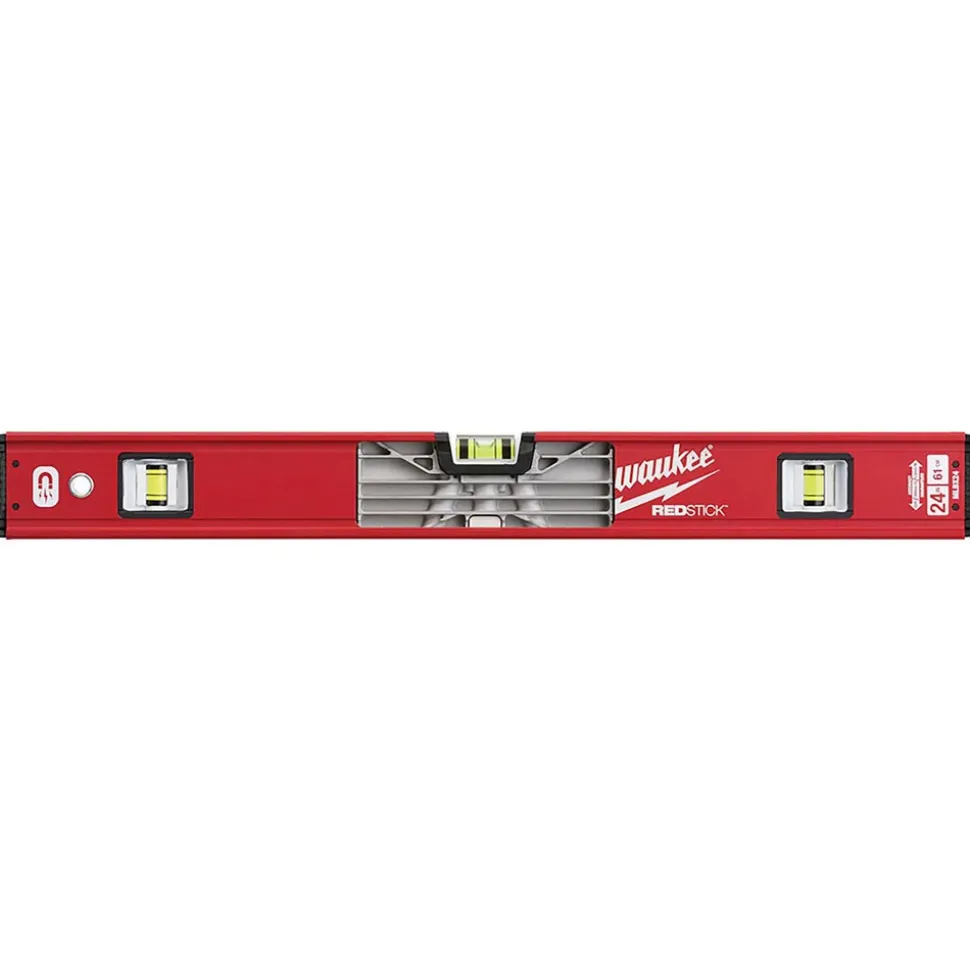 24" Long 3 Vial Box Beam Level
