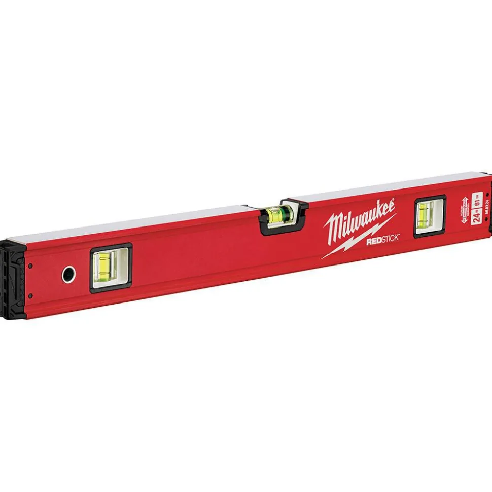 24" Long 3 Vial Box Beam Level