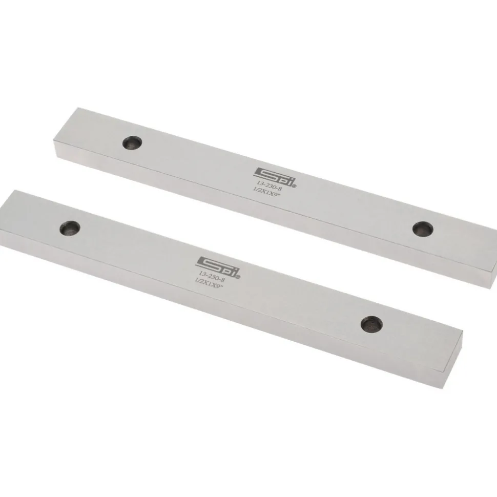 9" Long x 1" High x 1/2" Thick, Steel Parallel