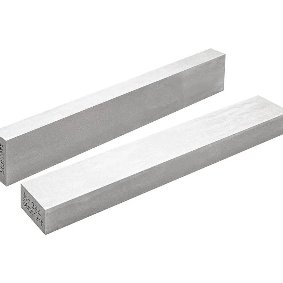 6" Long x 1" High x 1/2" Thick, Tool Steel Four Face Parallel