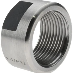 Machine Tool Arbor Nuts: Thread Size: 1-1/4 - 12 in; Thread Direction: Right Hand; Material: Alloy Steel