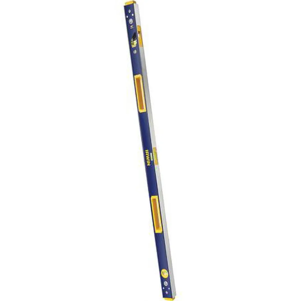 Magnetic 48" Long 3 Vial Box Beam Level