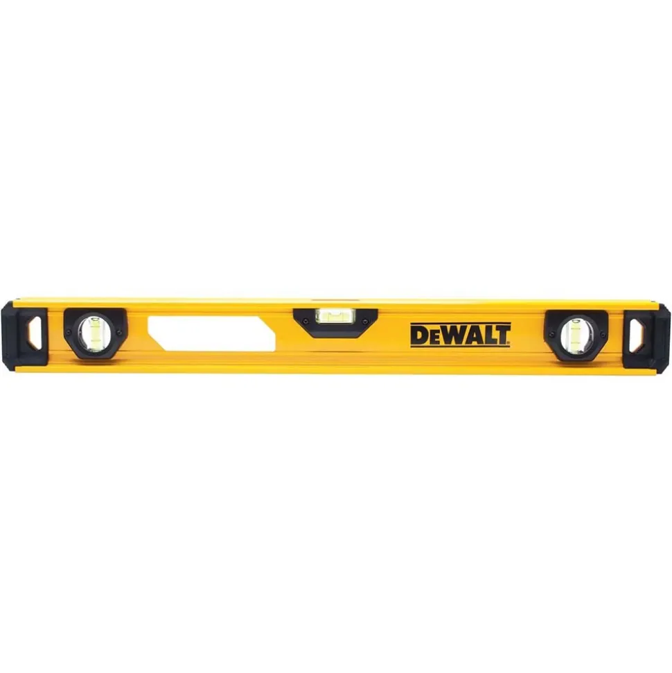 Magnetic 24" Long 3 Vial I-Beam Level