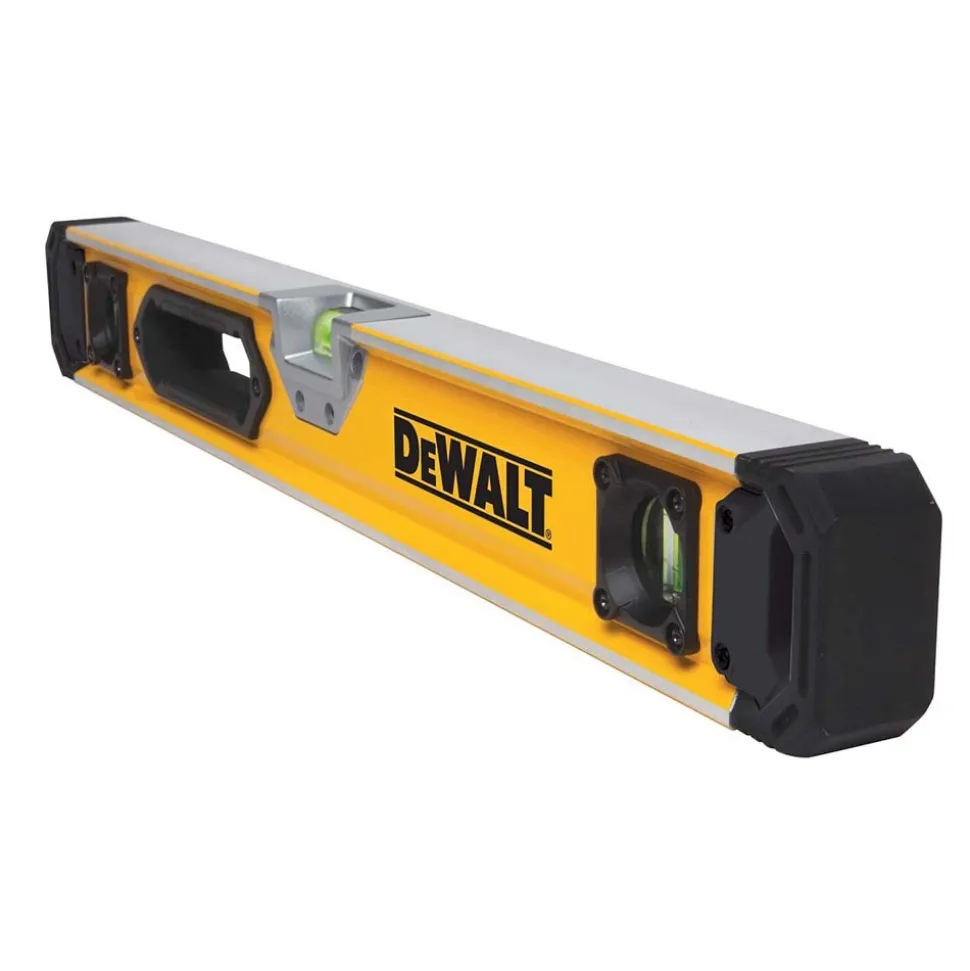 Magnetic 24" Long 3 Vial Box Beam Level