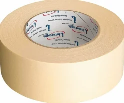 Masking Tape: 3" Wide, 180' Long, 5 mil Thick, Tan