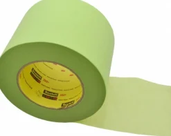 Masking Tape: 4" Wide, 180' Long, 6.7 mil Thick, Green