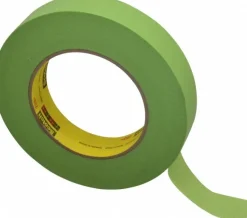 Masking Tape: 1" Wide, 180' Long, 6.7 mil Thick, Green