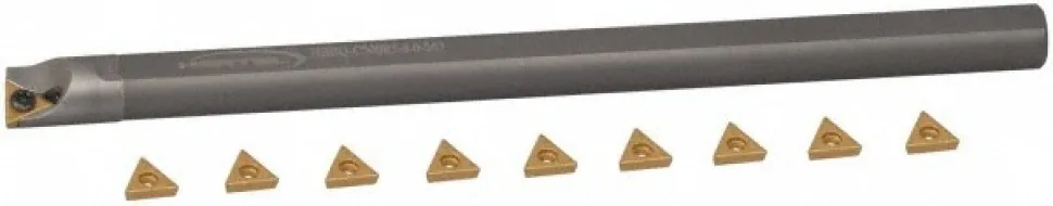 5" Max Bore, 0.563" Min Bore Smallest Bar, 0.563" Min Bore Largest Bar, Carbide Indexable Boring Bar Set