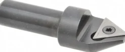 3/4" Max Dia, 1/2" Shank Dia, 60° Included Angle, Indexable Countersink
