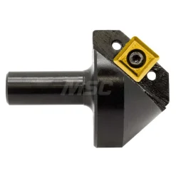 3/4" Max Dia, 1/2" Shank Dia, 60° Included Angle, Indexable Countersink