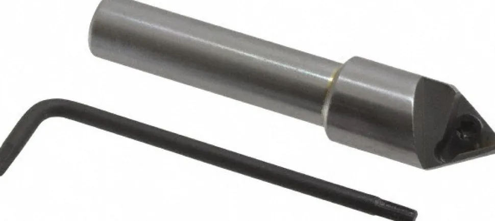 0.463" Max Dia, 3/8" Shank Dia, 60° Included Angle, Indexable Countersink