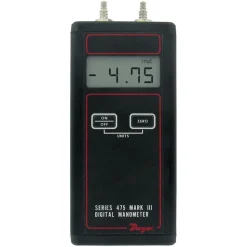 11 Max psi, 0.5% Accuracy, Handheld Digital Manometer