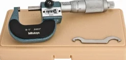 Mechanical Outside Micrometer: 1" Range, 0.0001" Graduation