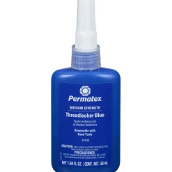Medium Strength Threadlocker, Blue, 50 mL