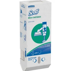 Mega Cartridge Napkin Box, Disposable Paper Napkins, 6 Cartons of 875 Beverage Napkins