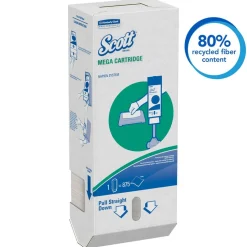 Mega Cartridge Napkin Box, Disposable Paper Napkins, 6 Cartons of 875 Beverage Napkins