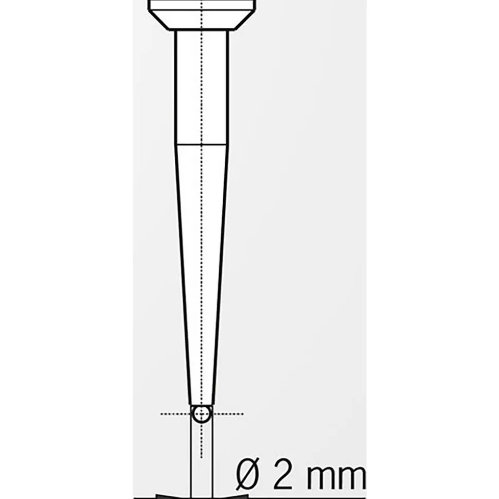 Metric Straight Probe Tip