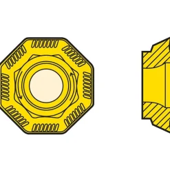 Milling Inserts: Insert Style: OFEX; Insert Size: 05; Insert Material: Solid Carbide; Insert Shape: Octagon