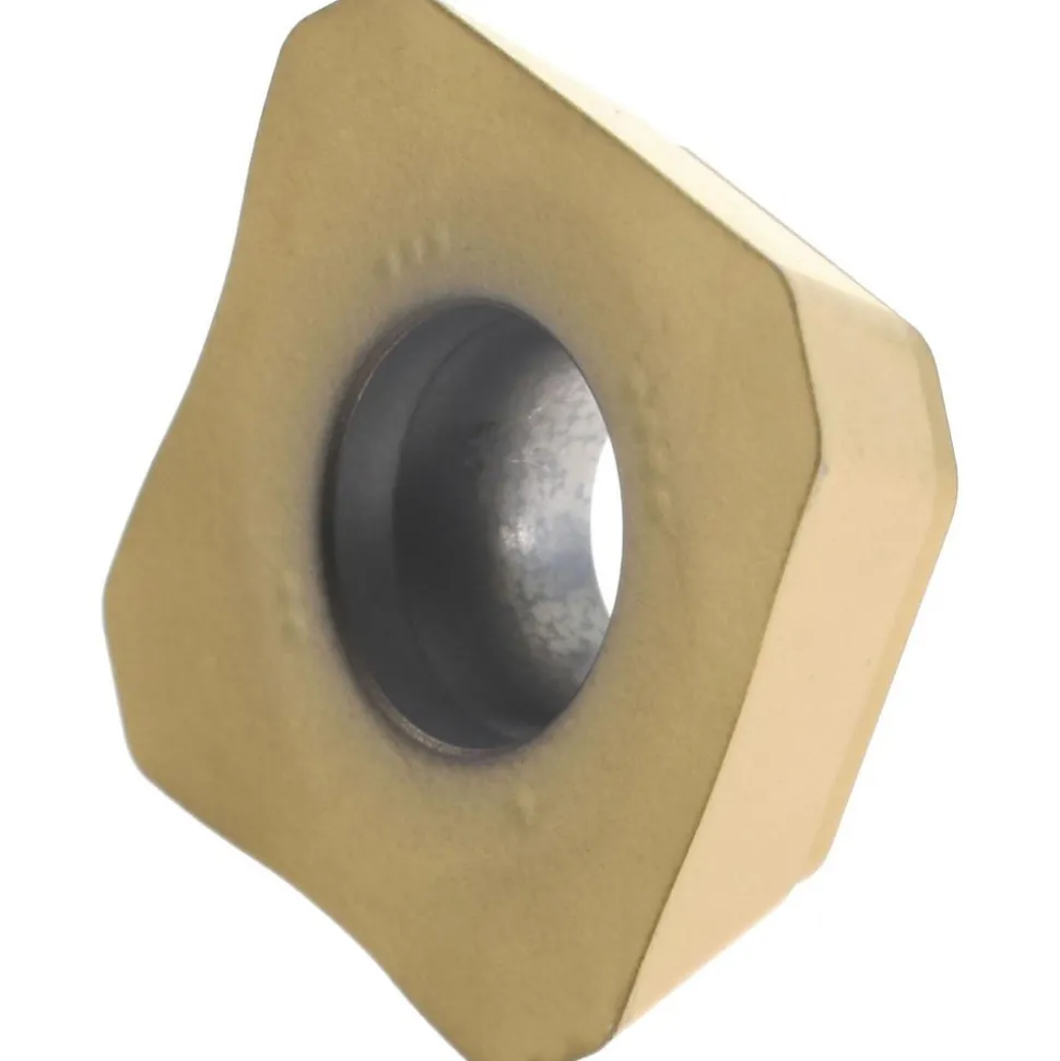 Milling Inserts: Insert Style: SEEX; Insert Size: 12; Insert Material: Solid Carbide; Insert Shape: Square