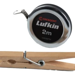1 mm Graduation, 2 m Measurement, Steel Dia Tape Measure