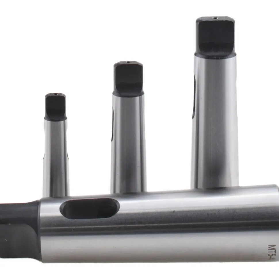 Morse Taper Sleeve Sets: Minimum Inside Taper Size: MT1; Maximum Inside Taper Size: MT4; Minimum Outside Morse Taper Size: MT2