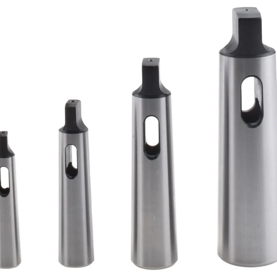 Morse Taper Sleeve Sets: Minimum Inside Taper Size: MT1; Maximum Inside Taper Size: MT4; Minimum Outside Morse Taper Size: MT2