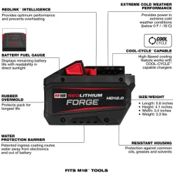 M18™ REDLITHIUM™ FORGE™ HD12.0 Battery Pack