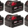 M18™ REDLITHIUM™ XC5.0 Extended Capacity Battery, 10-Pack