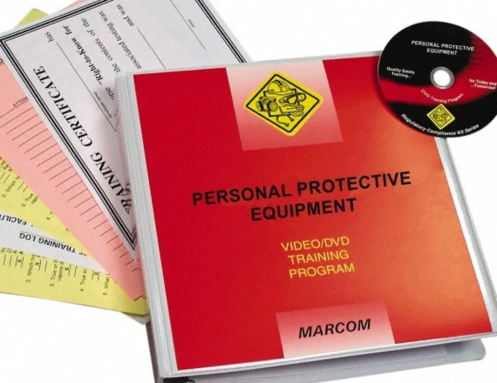 Multimedia Training Kit: Personal Protective Equipment, DVD, 18 min