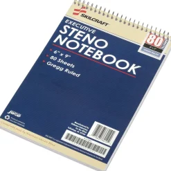 Notebook: 80 Sheets, Gregg Ruled