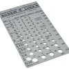 No.1 to 5/16 Inch Stainless Steel Inch Thread Screw Checker