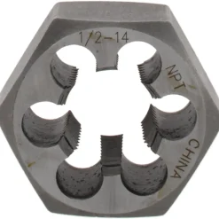 1/2-14 NPT x 1-5/8" Hex Hex Pipe Die