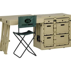 Office Desk: Olive Drab