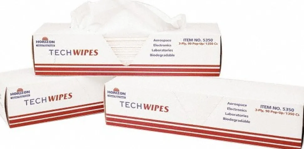 Office Machine Supplies: Cleaning Wipes, White