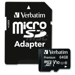Office Machine Supplies: Memory Card, Black