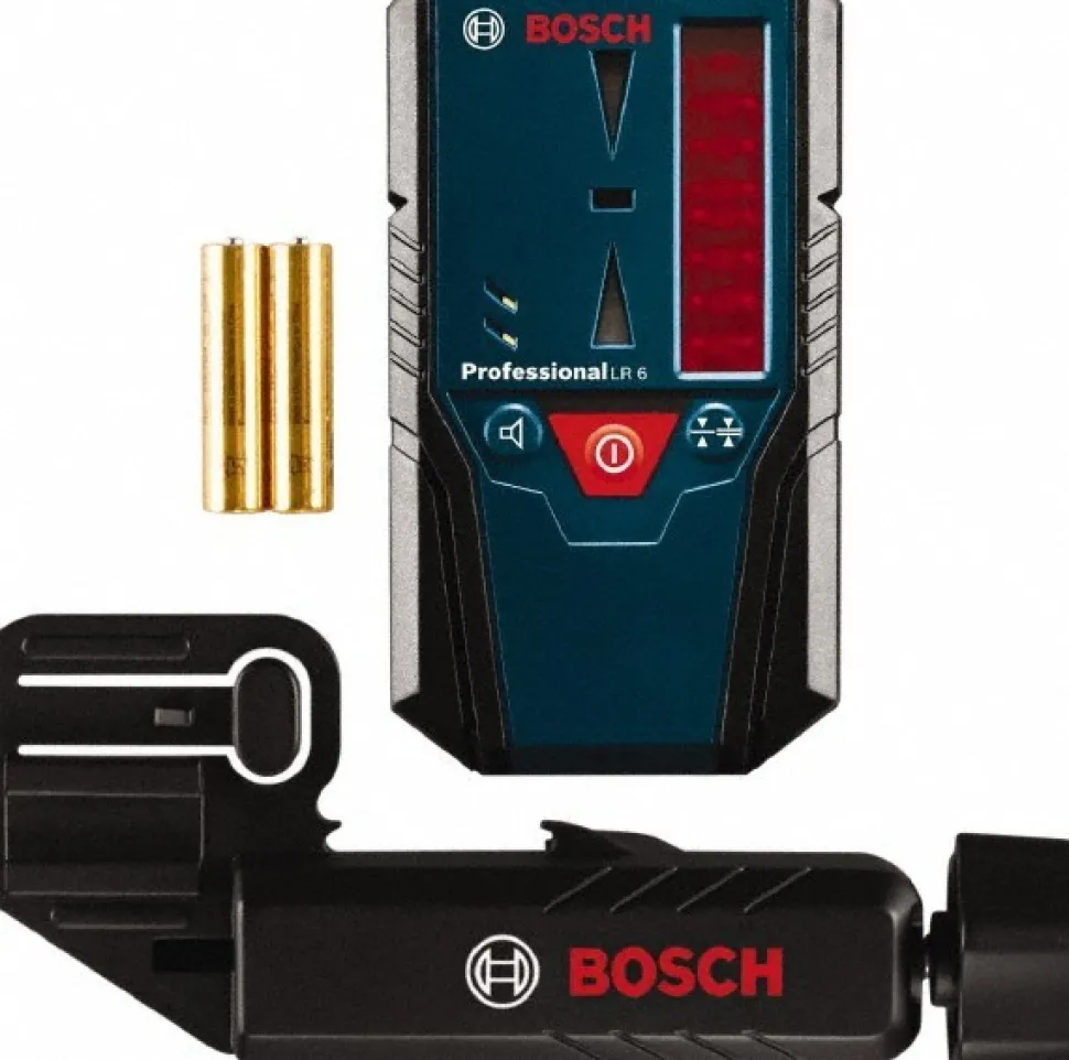 Optical Level Accessories: Type: Laser Detector; Graduation: Feet/Inches; Material: Plastic