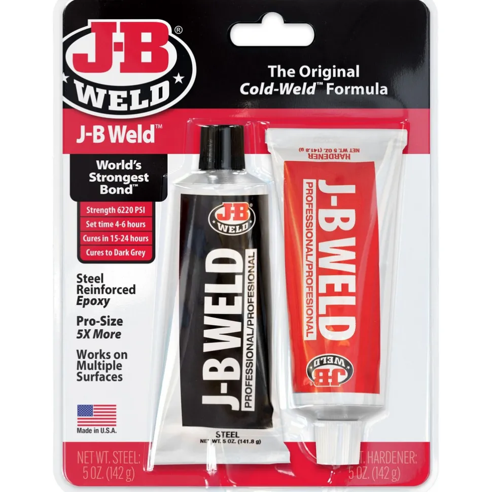 Original Cold-Weld Formula, Steel Enforced Epoxy, Twin Tube, Dark Gray, 10 oz