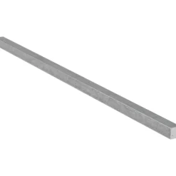 Oversized Key Stock: 3/8" High, 3/8" Wide, 12" Long, Steel