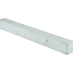 Oversized Key Stock: 1-1/4" High, 1-1/4" Wide, 12" Long, Steel, Zinc-Plated