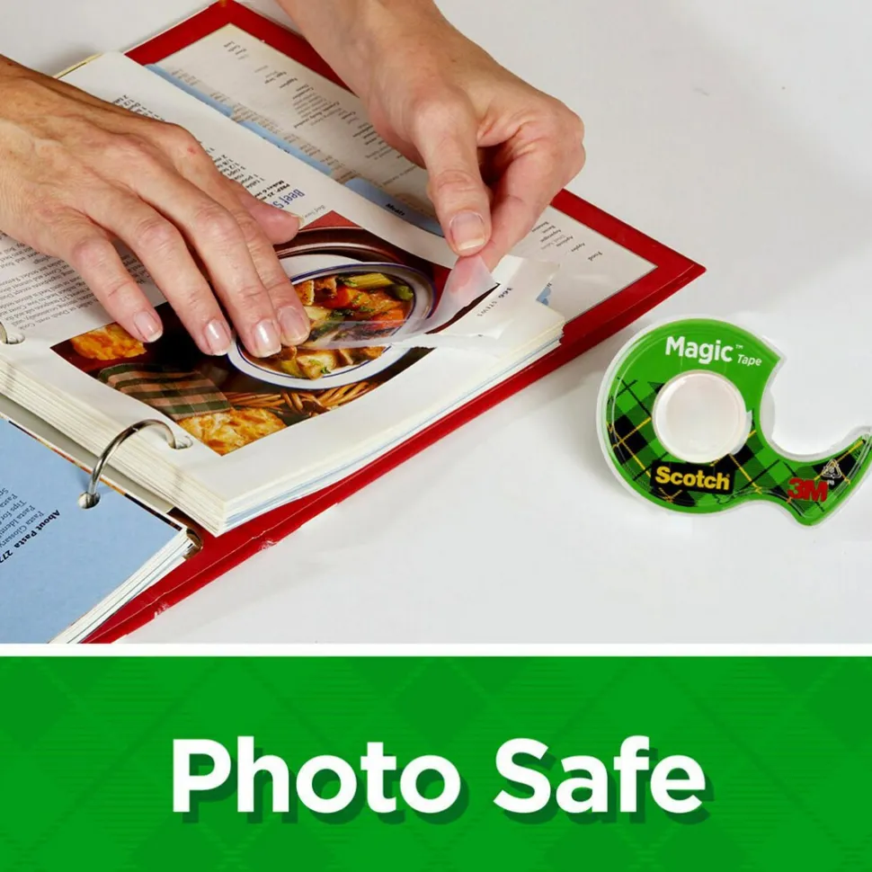Packing Tape: 3/4" Wide, Clear, Acrylic Adhesive
