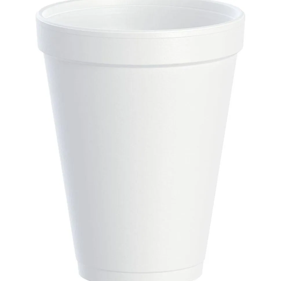Pack of (1000), Dart Foam Hot/Cold Cups, 12 oz
