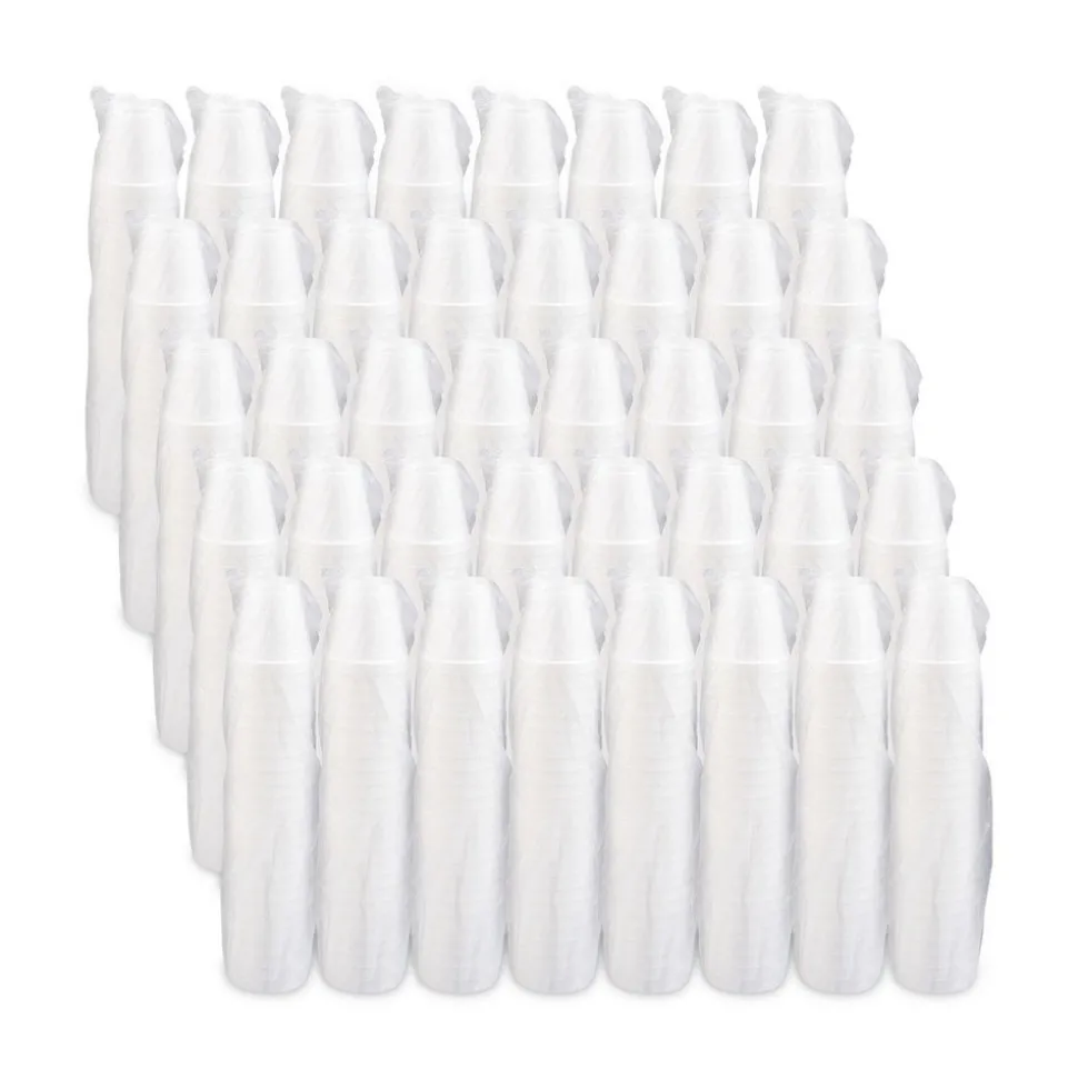 Pack of (1000), Dart Foam Hot/Cold Cups, 8 oz