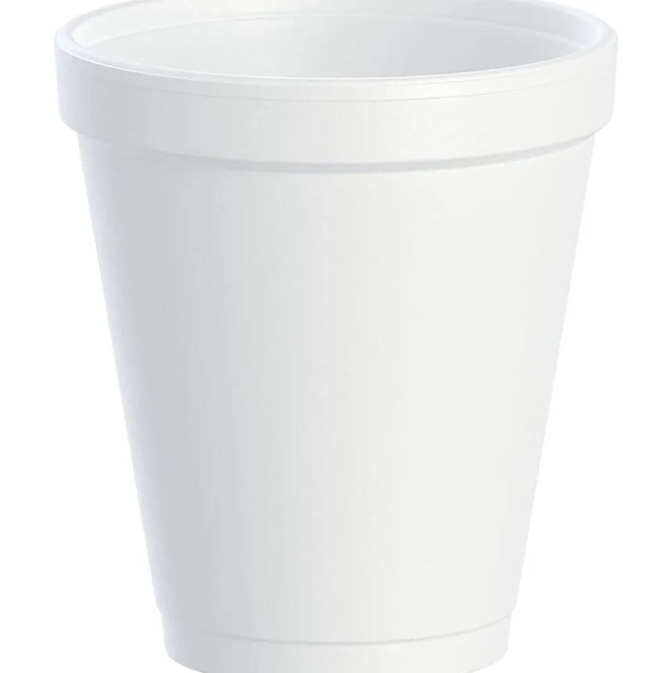 Pack of (1000), Dart Foam Hot/Cold Cups, 8 oz